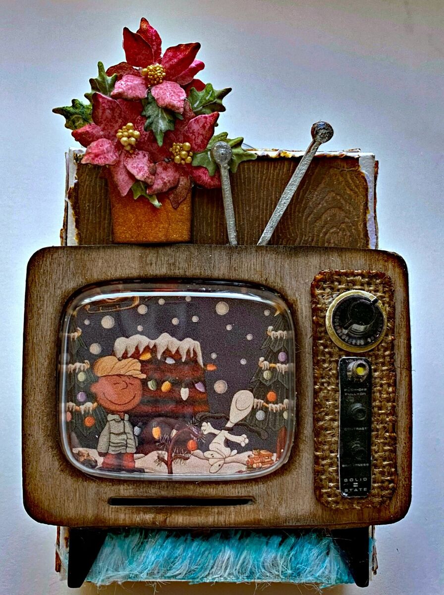 Sizzix Bigz Die - Retro TV by Tim Holtz