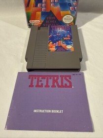 Tetris NES Nintendo Tested In Box CIB Authentic! Good Condition NICE
