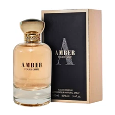 Amber Pour Femme by Bharara Beauty 3.3 / 3.4 oz EDP Spray New in Box