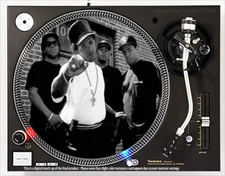 NWA 2 - 7"-12" DJ slipmat slip mat LP turntable record player