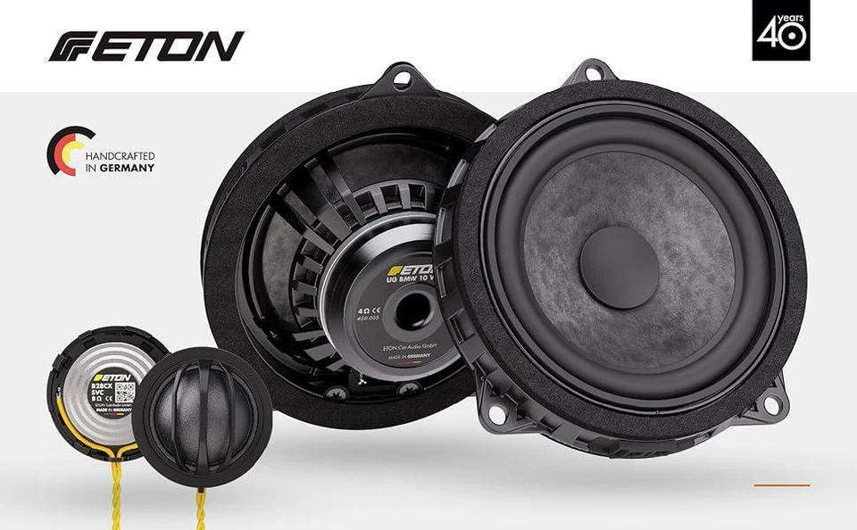 ETON BMW10WU 10 cm (4") 2-Wege Kompo Lautsprecher Set kompatibel mit BMW, Mini - Bild 2 von 4