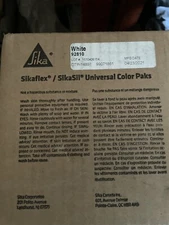 (16) SIKA / SIKASIL UNIVERSAL COLOR PAKS WHITE 92810