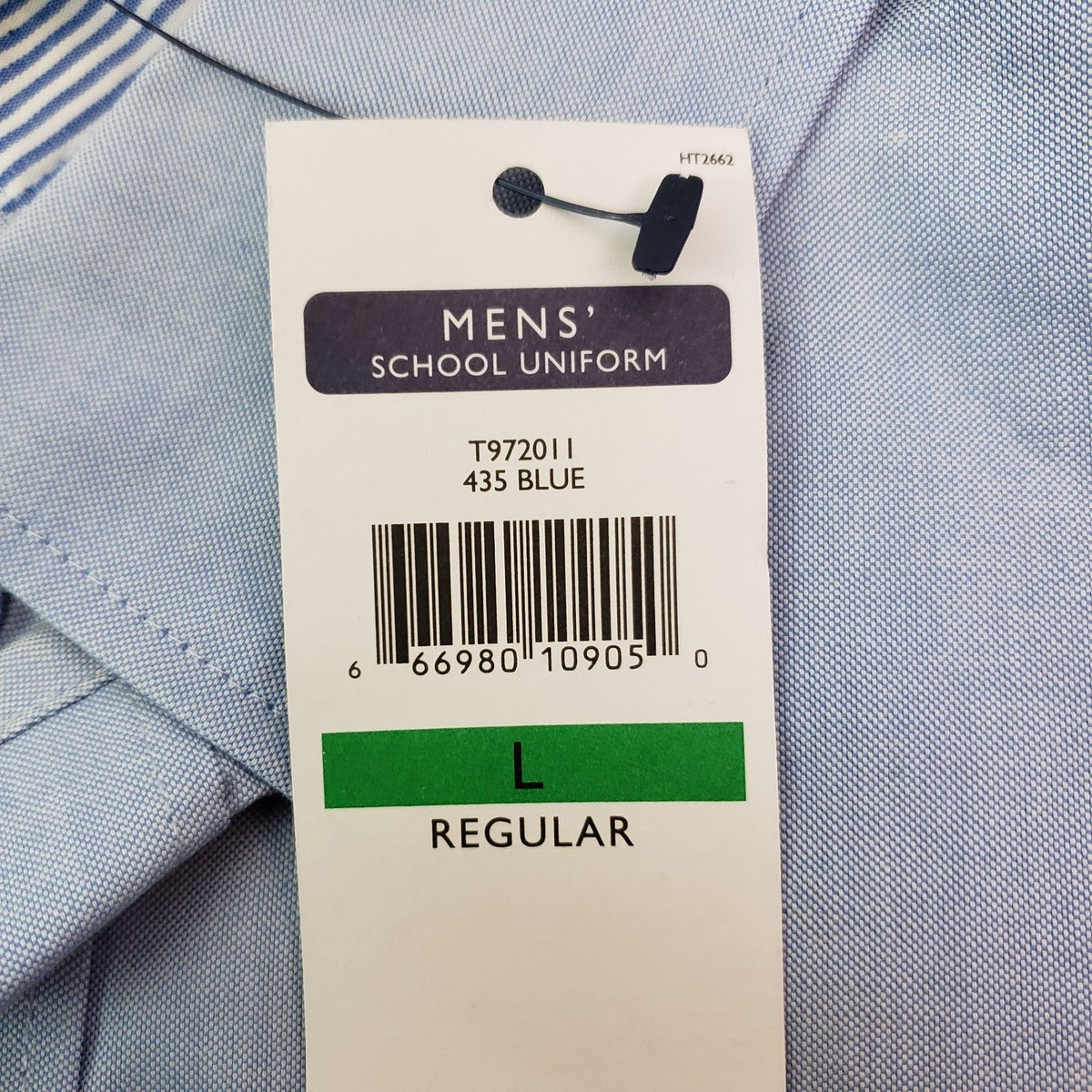 インフィニティ Tommy Hilfiger Mens Sz L Regular Blue ButtonUp Formal Dress School
