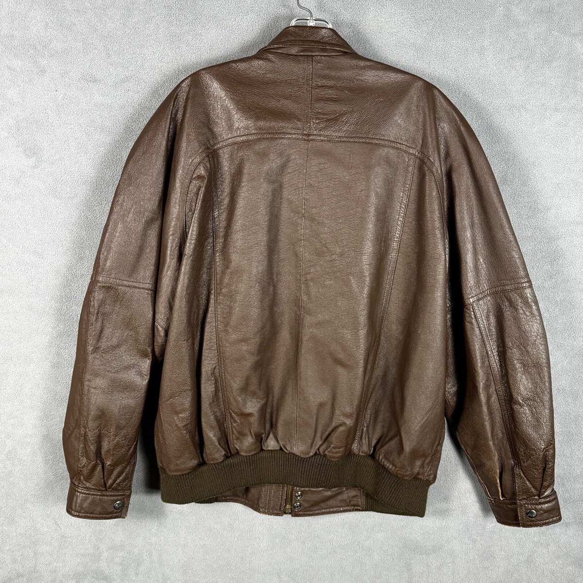 ジャケット・アウター Personsoul Vintage brush leather jacket Personsoul Vintage Brush Leather Jacket - personsoul