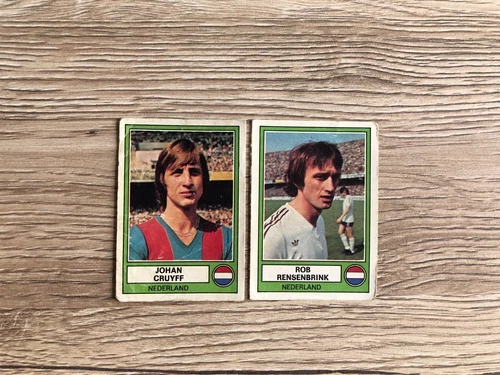 Panini EUROFOOTBALL 1978 Johan Cruyff #182 Rare Unused Original UEFA 78 EM EC