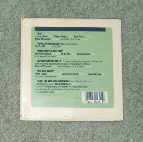 YO-YO MA EDGAR MEYER MARK O'CONNOR APPALACHIA WALTZ SOLO COMPILATION PROMO CD - Foto 2 di 2