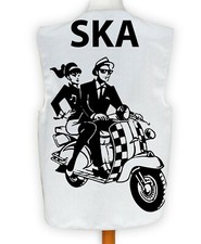 SKA Scooter Design - Novelty Costume Fancy Dress Waistcoat (4 sizes available)