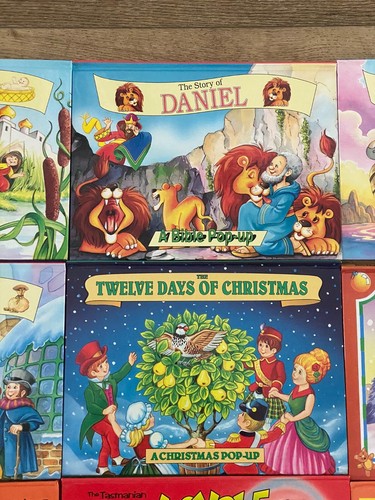 Lot of 9 LANDOLL'S-GRANDREAMS- POP UP BOOKS-A Christmas Carol, Twelve Days of... - Foto 3 di 21