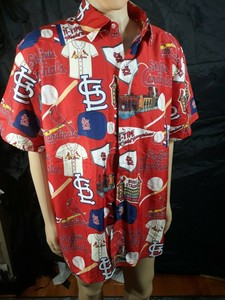 st louis cardinals button down shirt