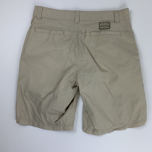 Columbia 32 W Womens Khaki Shorts High Rise Cotton Sports Golf Boat Summer | eBay