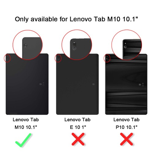 Funda rígida resistente híbrida a prueba de golpes para tablet Lenovo Tab M10 (TB-X605F) - Imagen 23 de 91