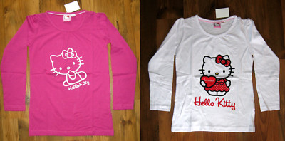 Hello Kitty Langarmshirt Gr. 98-104, 110-116, 122-128, 134-140 Shirt Longsleeve
