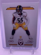2019 Panini Chronicles Vertex Red /199 Devin Bush II #V-12 Rookie RC