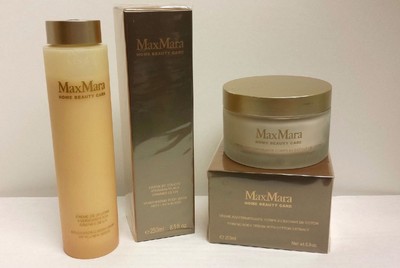 1 Set MaxMara Firming Body Cream & Moisturizing Body Wash Extremely Rare Item