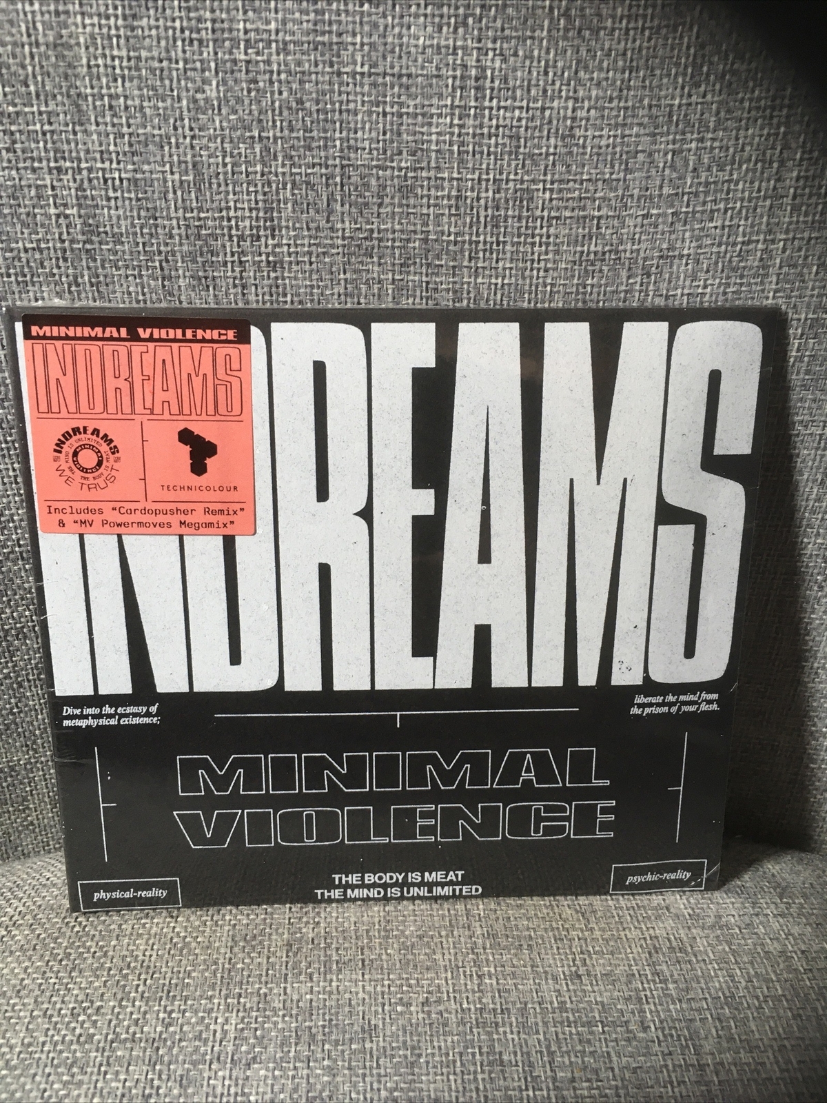 MINIMAL VIOLENCE - INDREAMS [CD] New Sealed Digipak Cd Album. Free Post In Uk
