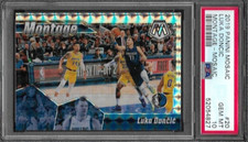 Luka Doncic 2019 Panini Mosaic Montage Mosaic Card #20 - PSA 10 - Lebron Layup