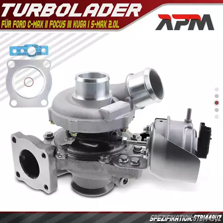 Turbolader FORD FOCUS III 2.0 TDCi