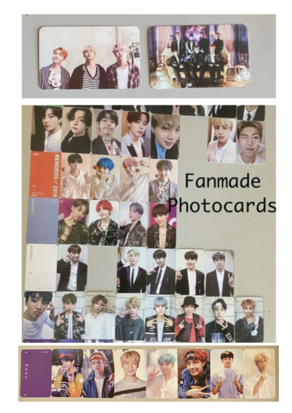 Unbranded Selfmade BTS Memories DVD Bluray Series Photocard 2016 2017 2018  2019