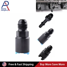 2Pcs/Set Fuel Rail Line EFI Fitting Adapters Quick Disconnect Push On Hardline