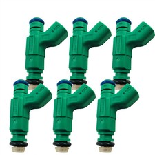 6PCS 0280155863 For Bosch Fuel Injectors For 2000-2007 Jaguar S-Type 3.0L V6