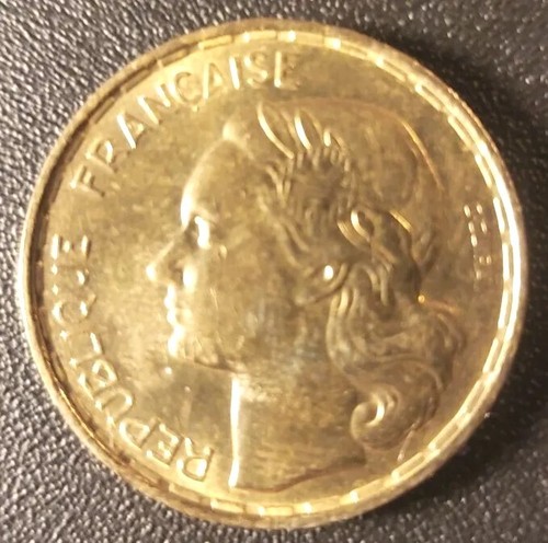 It.# CN-8 / 1953 France 50 Francs (Marianne) Coin, KM918. Nice Coin - Picture 2 of 2