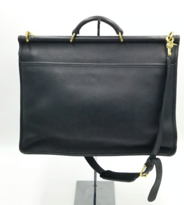 Coach G13-5266 LARGE Vintage Beekman Black Leather Briefcase