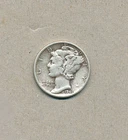 1941-P Mercury Dime---90% Silver...