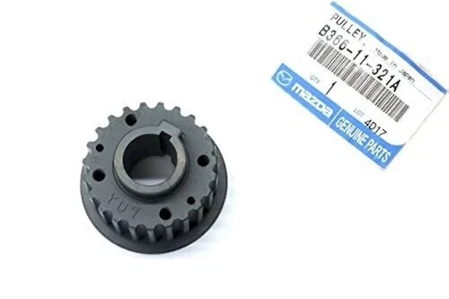 Polea de engranaje de cigüeñal genuina MAZDA B2200 87-93 MX-6 88-92 FE1H-11-321 Foto 2 de 2