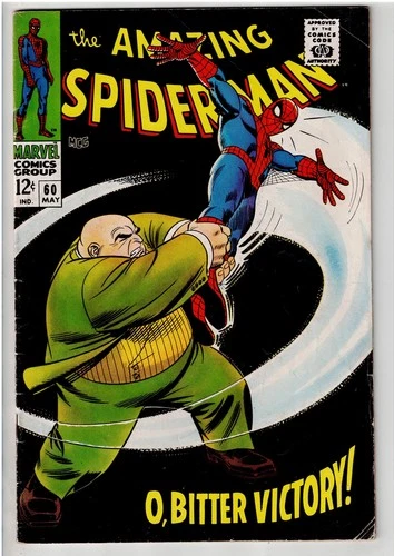 AMAZING SPIDER-MAN #60 (1968) FN CLASSIC KINGPIN COVER