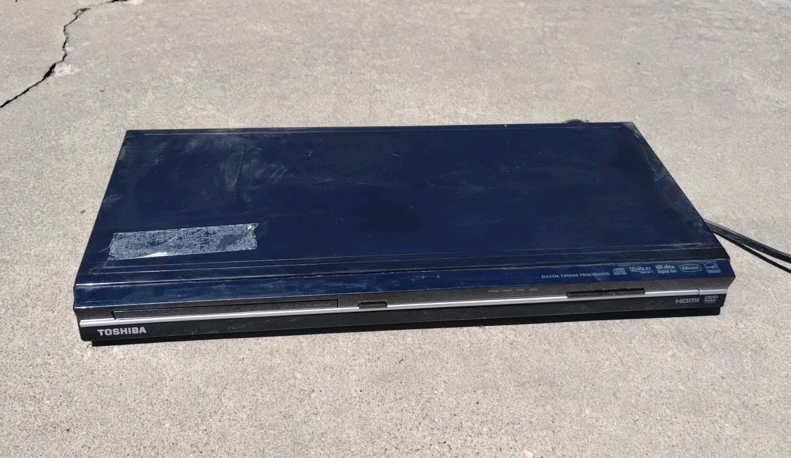 TOSHIBA SDK 990KU DVD Player with HDMI Cable No Remote Black Tested Working