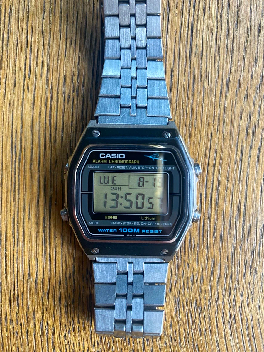CASIO W-450 80s ”CASIO Marlin” Gray Vint CASIO W-450 80s ”CASIO Marlin” Gray Vint CASIO W-450 80s ”CASIO