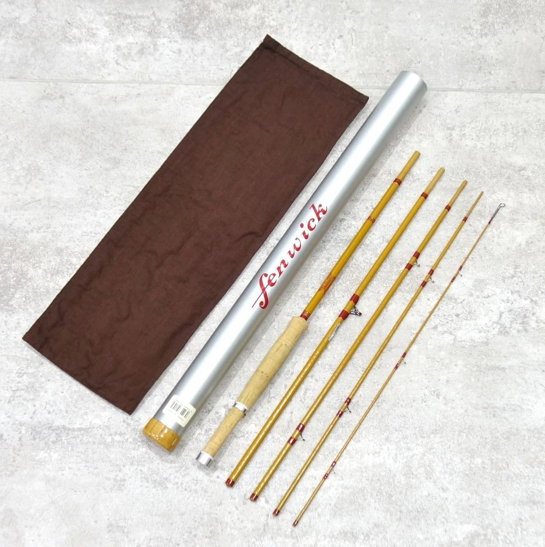 Fenwick Yellowglass Continental Tourer 7'3 #4 fly fishing trout rod
