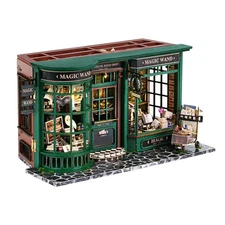 CUTEBEE DIY Miniature Dollhouse Kit DIY Wooden Dollhouse Kit Miniature House ...