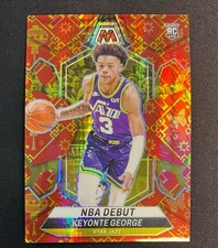 2023-24 Panini Mosaic Keyonte George #251 Rookie RC Lucky Envelopes Prizm /8 SSP