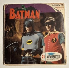 View-Master BATMAN - B492 - 3 Reel Set  Booklet V6 