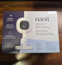 Nanit Pro Smart Baby Monitor Flex Stand - 1080p Wi-Fi Video Camera, 2-Way Audi