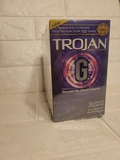 Trojan G Lubricated Latex Condoms 4- 10 PK Total Of 40 Condoms. EXP:04/2025