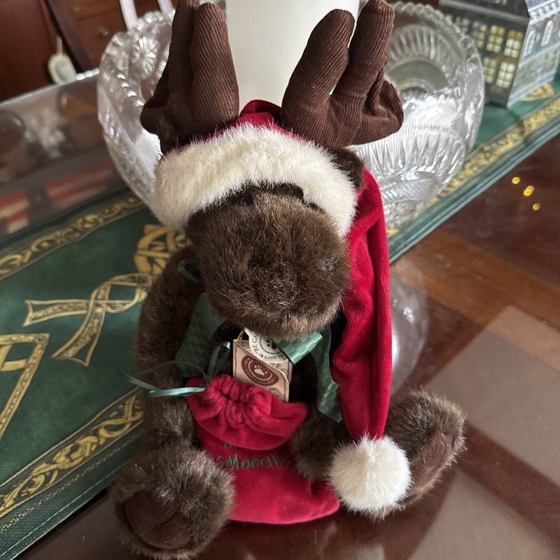 Vintage Boyd's Bears Retired Christmas Father Kissmore Stuffed Animal #917280