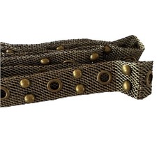 Gap Women Small Brass Tone Metal Belt NWT