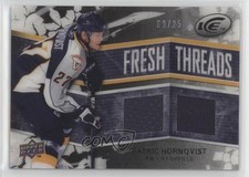 2008-09 Upper Deck Ice Fresh Threads PETG Black 9/25 Patric Hornqvist #FT-PH 2vh