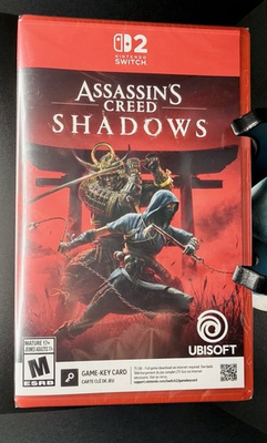 #ad Assassins Creed Shadows Nintendo Switch 2 Brand New Sealed $39.00