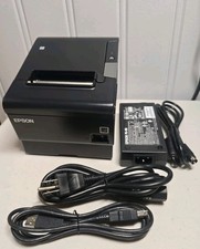 REFURBISHED Epson TM-T88VI POS Compact Thermal Receipt Printer LAN USB Square