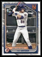 2024 Bowman #BD-138 Trey Snyder 1st Bowman (RC) 