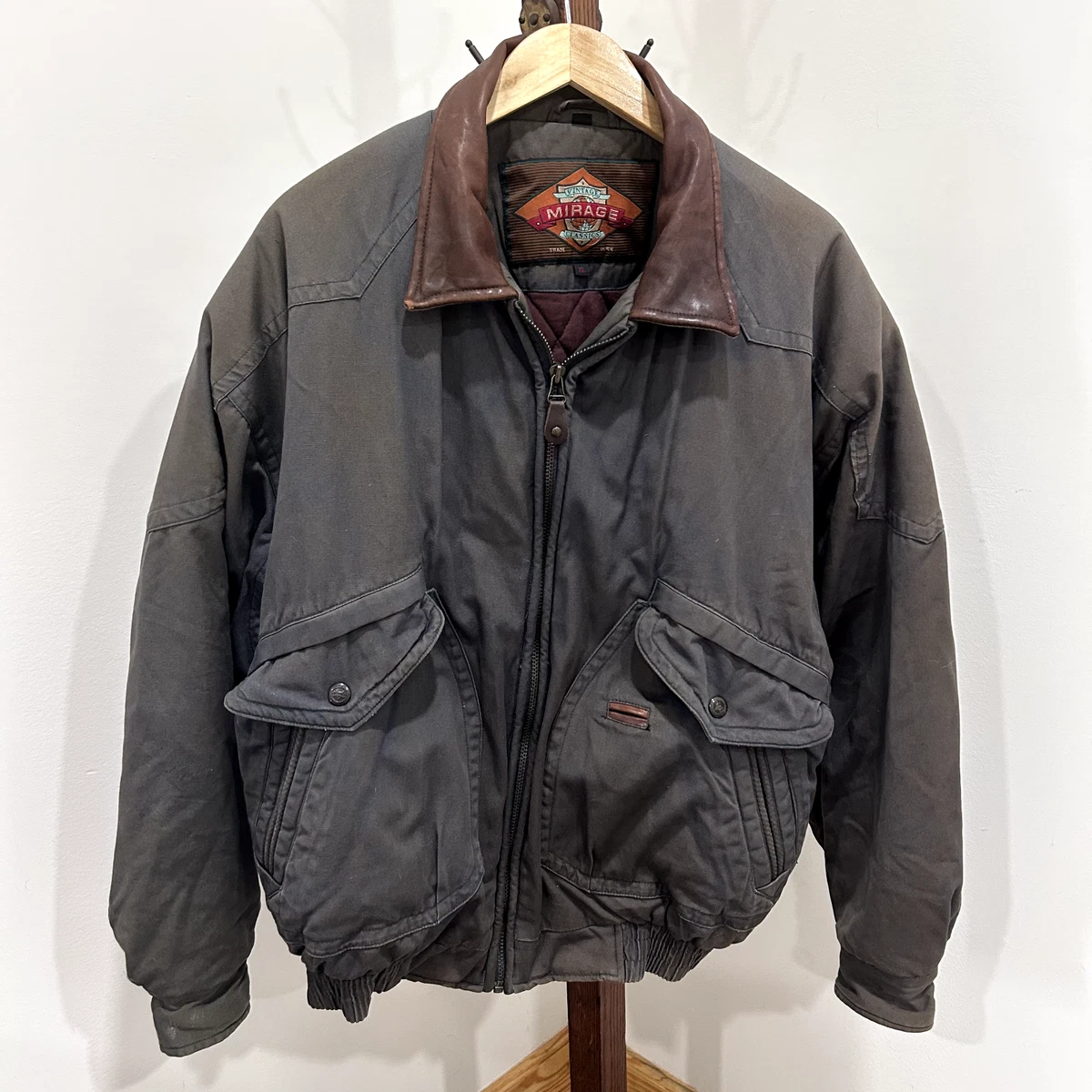 Mirage Solid Leather Outer Shell Coats, Jackets & Vests for Men