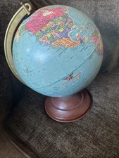Replogle 10" Reference Globe Vintage