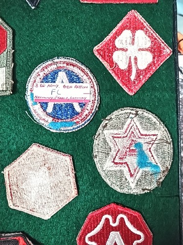 VINTAGE WWII US MILITARY PATCHES 20 TOTAL - Picture 15 of 24