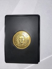 1996-97 Pinnacle Mint #22 Chris Chelios Chicago Blackhawks Brass Hockey Coin 