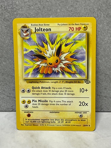 Pokemon Jungle 20/64 Jolteon