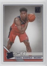 2019 Panini Clearly Donruss Rated Rookie Blue 17/99 Admiral Schofield #89 12yh
