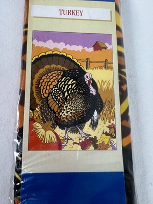 VTG Y2K Thanksgiving Turkey Flag Indoors & Outdoors 28'' x 40'' Meadow Creek